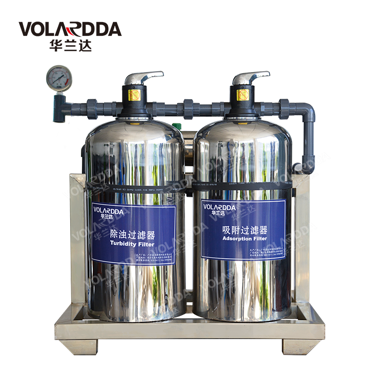 广东华兰达0.5吨UF超滤饮水系统制取设备